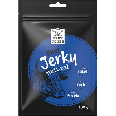 Bery Jones Jerky hovädzie natural 100 g