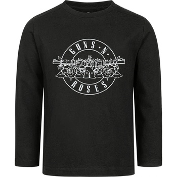 METAL-KIDS детска тениска с дълъг ръкав Guns N' Roses - Bullet - outline - Black/White - METAL-KIDS - 613.36. 8.7