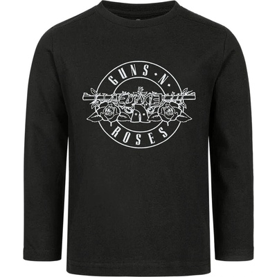 METAL-KIDS детска тениска с дълъг ръкав Guns N' Roses - Bullet - outline - Black/White - METAL-KIDS - 613.36. 8.7