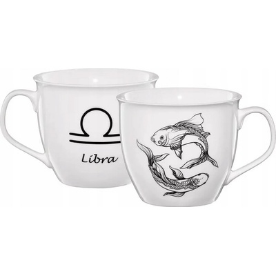 Ambition Hrnček Zodiac porcelán RYBY 550 ml