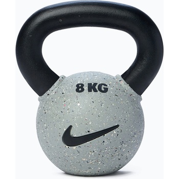 Nike strength Кетълбел Nike Strength Rubber Coated 8 kg smoke grey