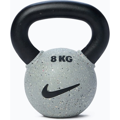 Nike strength Кетълбел Nike Strength Rubber Coated 8 kg smoke grey