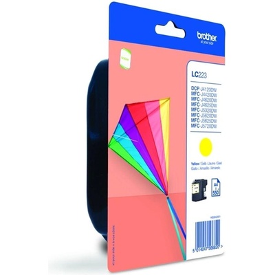 Brother LC223Y Оригинална мастилена касета (жълт) (obi lc223y 12049)