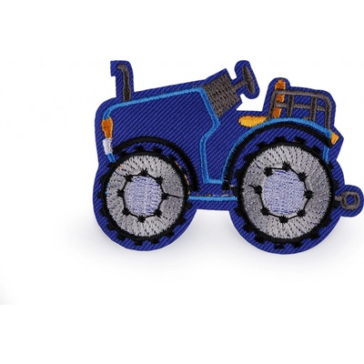 Prima-obchod Nažehlovačka traktor, barva 2 modrá kobaltová
