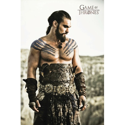 Europosters Plagát, Obraz - Hra o tróny - Khal Drogo, 26.7 × 40 cm