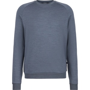 Stoic Мъжки вълнен пуловер Stoic MerinoTerry250 BaraSt. Pullover Merino jumper - Ocean Blue / Melange - размер 4XL (005-6999-0317)
