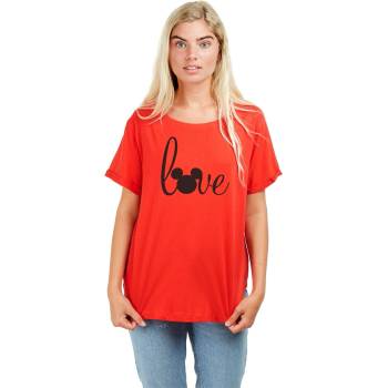 Disney Тениска Disney Women's Regular Fit T-Shirt - Red
