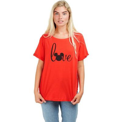 Disney Тениска Disney Women's Regular Fit T-Shirt - Red