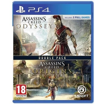 Ubisoft Double Pack: Assassin's Creed Odyssey + Assassin's Creed Origins (PS4)