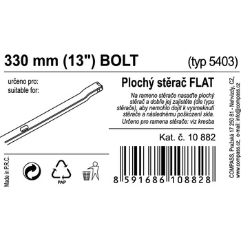Compass Flat Bulk 330 mm 10882