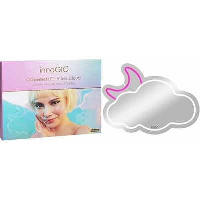 innoGIO Zrcátko s neonovým LED podsvícením Vibes Cloud GIO-759C