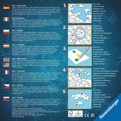 RAVENSBURGER Únikové EXIT Kids Kouzelný les 368 dielov