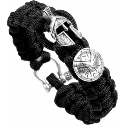 Jewelry & Watches náramok Wiking P59_Black/silver