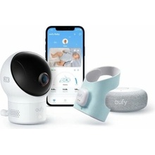 Eufy Dětská chůvička s chytrou ponožkou Anker S340 2K modrá