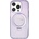 GUESS Кейс Guess Ring Stand Script Glitter MagSafe за iPhone 11 / Xr, лилав (GUE003423-0)