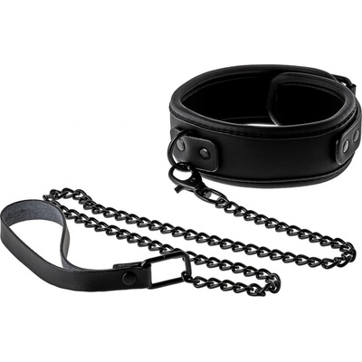 Dream Toys Blaze Luxury Fetish Collar and Leash Black – Zboží Dáma