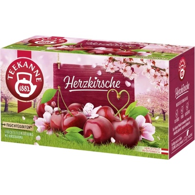 TEEKANNE Fruit Orchard Cherry 20 dvoukomorových sáčků