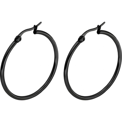 HARAHU Обици bi-28326 - Черна kp28326 (bi-28326)