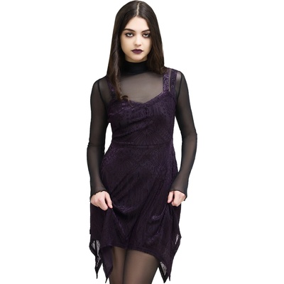 KILLSTAR дамска рокля KILLSTAR - Valrithia - Лилаво - KSRA012038