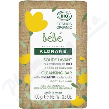 KLORANE BEBE Jemné mýdlo s Bio měsíčkem 100 g