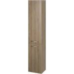 Cersanit Lara - Шкаф висок, 150x30x25 см, 2 врати, Л/Д панти, орех S926-008-DSM (S926-008-DSM)