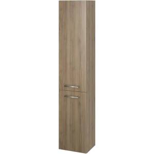 Cersanit Lara - Шкаф висок, 150x30x25 см, 2 врати, Л/Д панти, орех S926-008-DSM (S926-008-DSM)