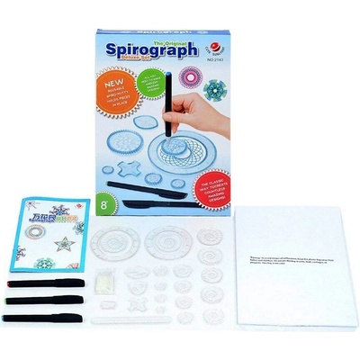 PIXINO Set kreslících šablon spirograf – Zbozi.Blesk.cz