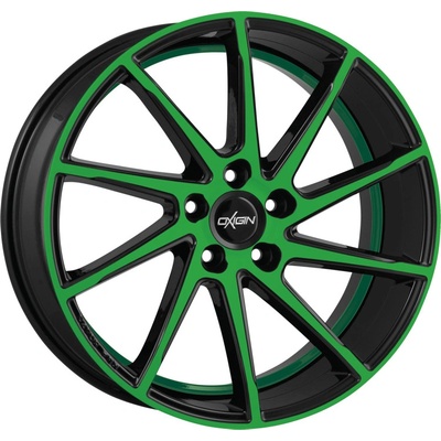 OXIGIN 20 8,5x18 5x120 ET35 neon green polished
