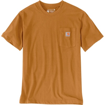 Carhartt Мъжка тениска Carhartt Workw Pocket S/S T-shirt - Carhartt Brown (016-7689-1912)