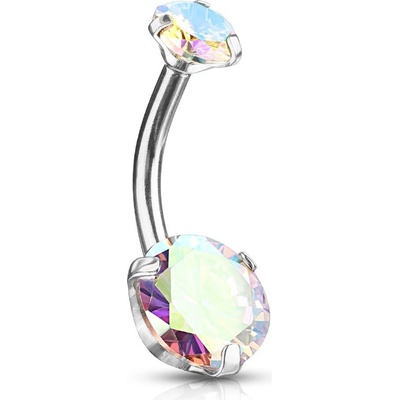 Šperky4U ocelový piercing do pupíku BS0011-ABP