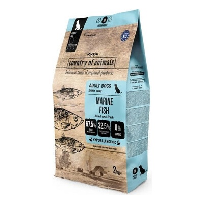 Country of Animals Dog Marine Fish 2 kg