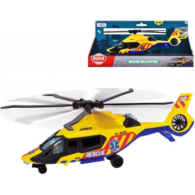 Dickie Go Real Záchranárska helikoptéra Airbus H160 23 cm