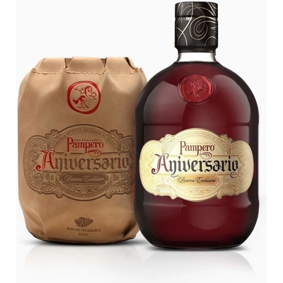 Pampero Anniversario Reserva Exclusiva 40% 0,7 l (kožené púzdro)