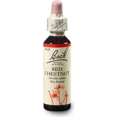 Bachovy esence RED CHESTNUT č.25 20 ml