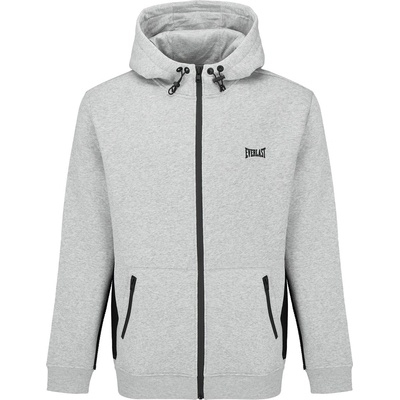 Everlast Мъжки суичър Everlast Premium Zip Hoodie Mens - Grey Marl