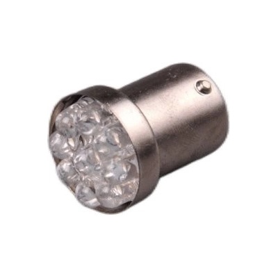 AUTOLAMP LED 12V (R5W) Ba15s cervená 9xLED 2 ks