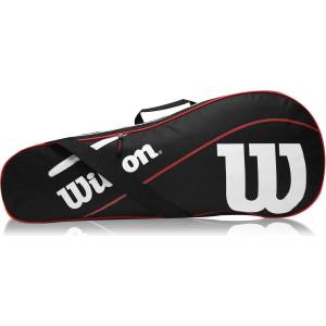 Wilson Чанта Wilson Advantage III Six Racket Bag - Black/Red