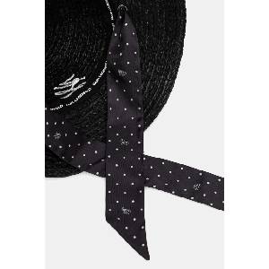 Karl Lagerfeld сламена шапка дамска K/AUTOGRAPH (B3W46050)
