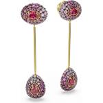 Swarovski обици дамски позлатени с циркон SUBLIMA (5752891)