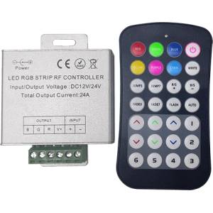 ELMARK Rgb КОНТРОЛЕР ЗА led ЛЕНТА 3Х6.5a(80-160w) 12-24vd (99rgbcontrol4)