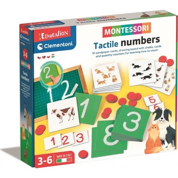Montessori Clementoni - nauč se číslice