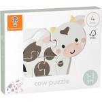 Orange Tree Toys Дървен пъзел Orange Tree Toys - Крава (OTT06733) - baby