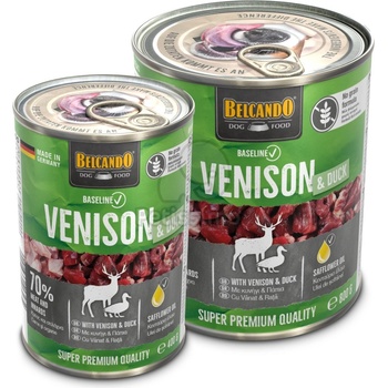 Image 1 of BELCANDO Baseline консерва с дивеч и патешко 6 x 800 г