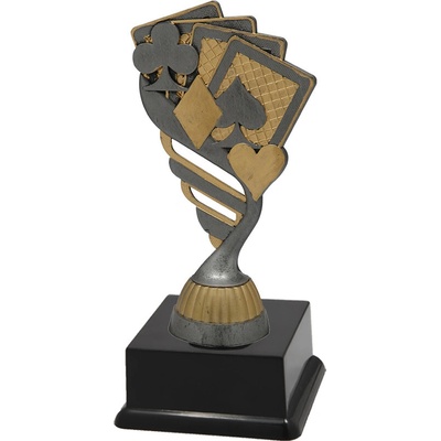 Soška sportovní pohár KARTY NT/P432 Soška C 16 cm