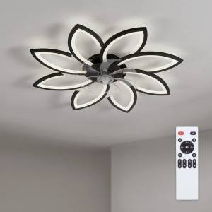 Brilagi - димируем LED таванен вентилатор LED/43W/230V Ø 90 см черен + дистанционно (BG4025)