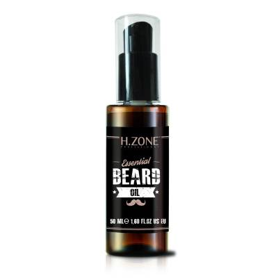 Reneé Blanche olej na fúzy s éterickými olejmi H-Zone Essential (Beard Oil) 50 ml