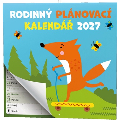 Nástěnný Baloušek rodinný plánovací 2027