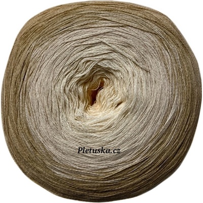Příze Puzzle Ombre Organic béžová 01
