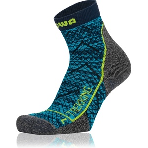 Lowa Детски спортни чорапи Lowa Kid's Short Sports socks - Navy / Green / Blue - размер 27/28 (EU) (201-9522-0416)
