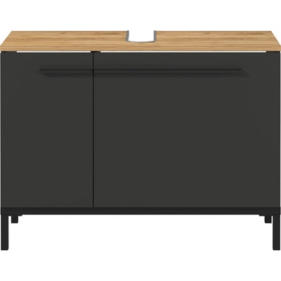 Germania Тъмно сив шкаф под умивалника в дъб 80x59 cm Yonkers - Germania (2670-549)
